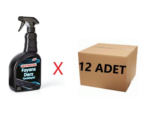 Destroyer Fayans Derz Temizleyici 1000 ml (Koli)