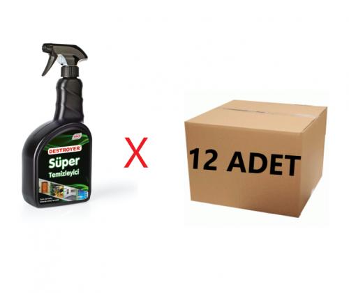 Destroyer Süper Temizleyici 1000 ml (Koli)