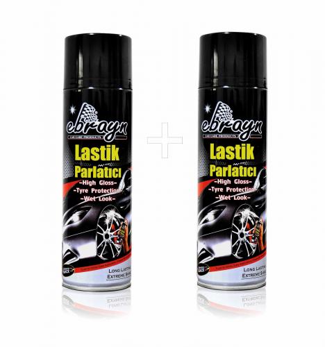 Ebrayn Lastik Parlatıcı Aerosol 500 ml x 2 Adet