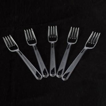 Plastik Lüx Çatal 100 lü 10 Paket